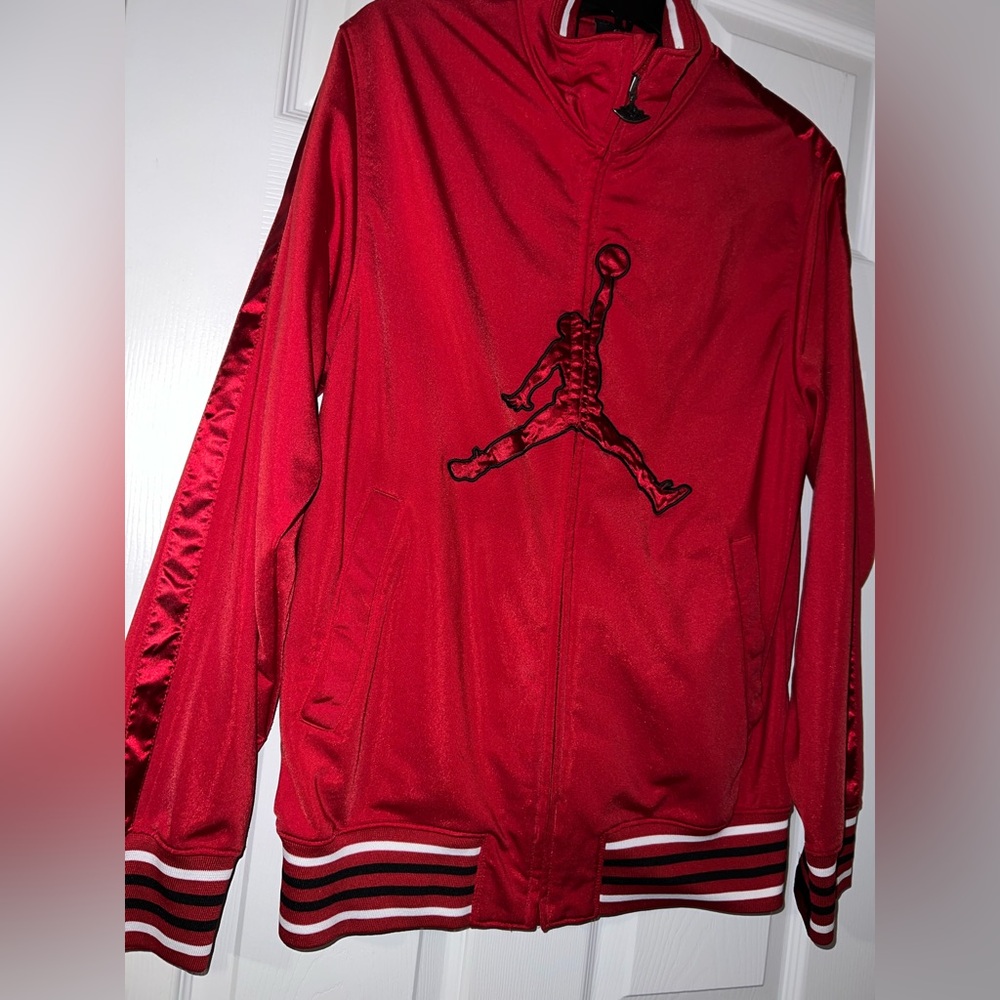 Air Jordan vintage track zipper jacket size M - Picture 10 of 13
